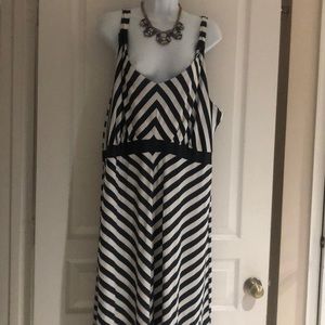 Faded Glory Stripe Maxi Dress